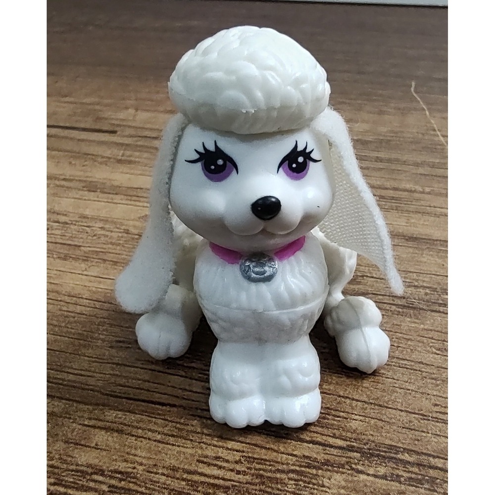 Vtg 1992 Littlest Pet Shop LPS Cozy Home Pets Puppy Pals Poodle Dog Kenner A19